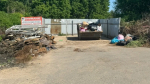 В селе Совхоз Боровский огромная крыса бегает возле мусорной площадки