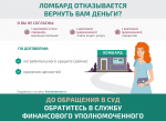 Финансовый уполномоченный поможет решить спор с ломбардом без суда