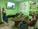 Воспитанники школьного лесничества «Лесной патруль» посетили филиал Рослесозащиты