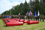 В Калужской области перезахоронили останки 123 советских солдат