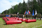 В Калужской области перезахоронили останки 123 советских солдат