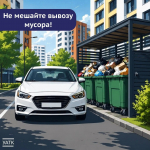Один автомобиль — проблема для целого двора