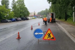 Дорожный ремонт в Калуге добрался до улиц Гурьянова и Железняки