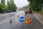 Дорожный ремонт в Калуге добрался до улиц Гурьянова и Железняки