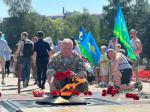 В Калуге состоялось шествие десантников по улице Кирова