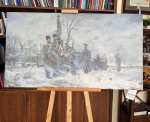 Рисовал огромные картины на армейских простынях и икону на дверце от буфета: Калуга вспоминает Павла Рыженко