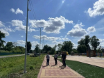 В Спас-Деменске завершилось благоустройство общественного пространства на улице Советской