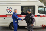 В Калуге росгвардейцы помогли медикам госпитализировать агрессивно настроенного пациента