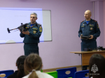 Школьникам показали как беспилотники спасают жизни